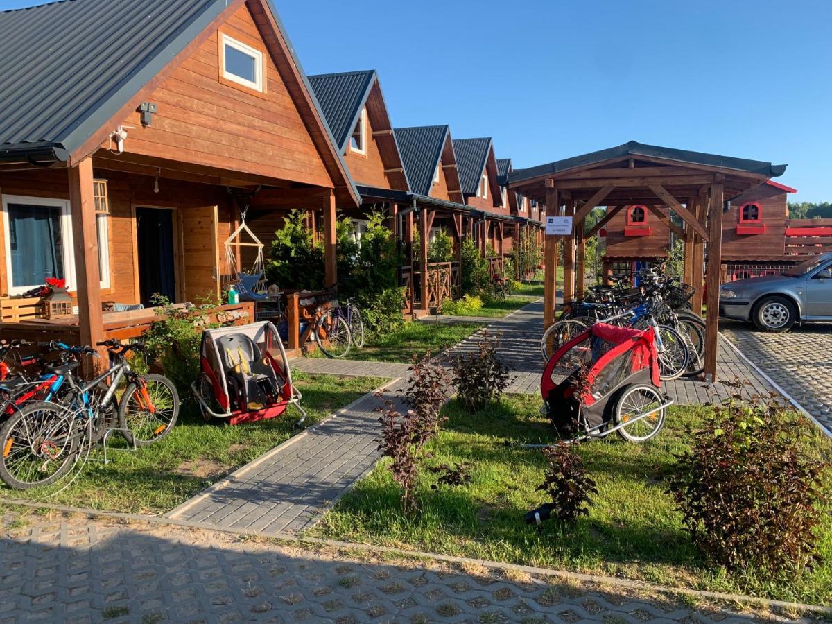 Pod Debami Wicie- Domki Drewniane Nad Morzem Wicie  Exterior photo