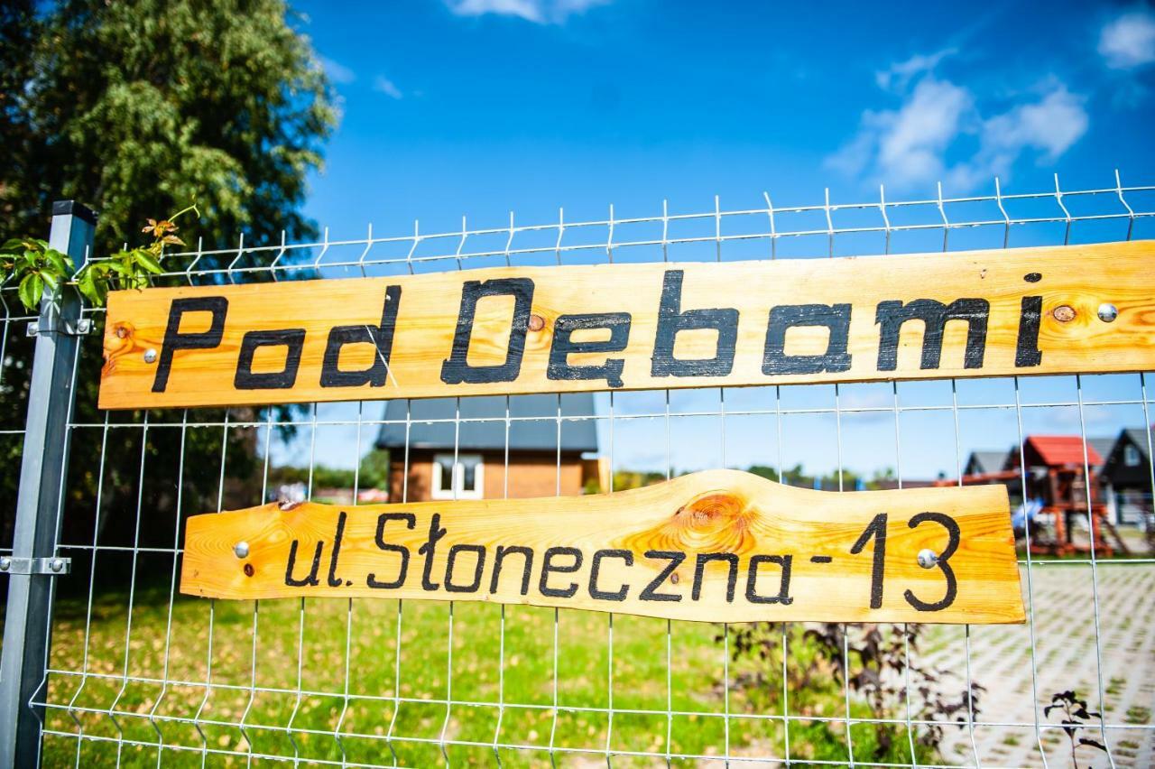 Pod Debami Wicie- Domki Drewniane Nad Morzem Wicie  Exterior photo